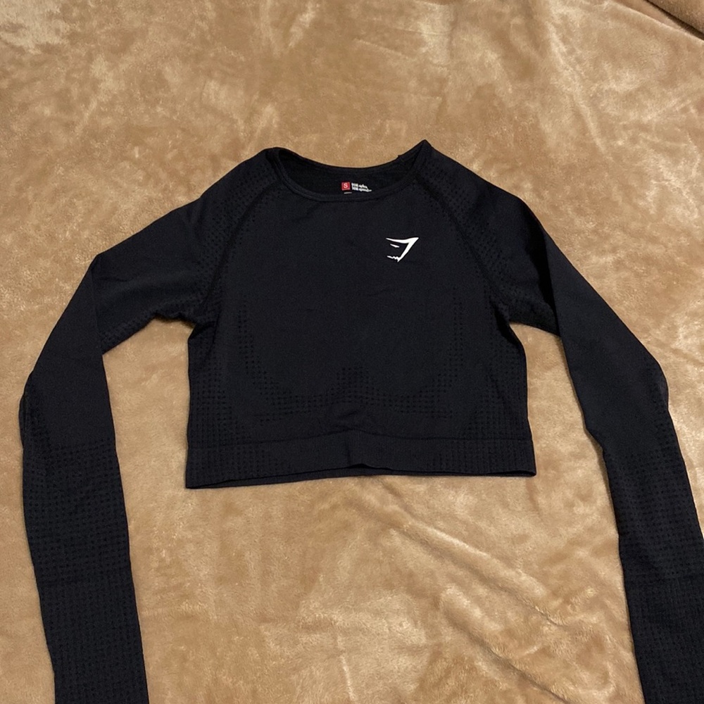 TRAINING LONG SLEEVE CROP TOP